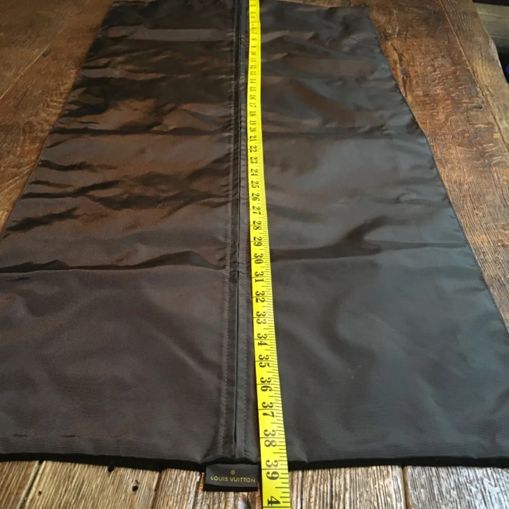 Louis Vuitton Garment Cover Nylon Brown Bag & Hanger